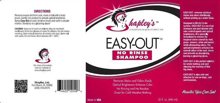 Easy-Out No-Rinse Shampoo
