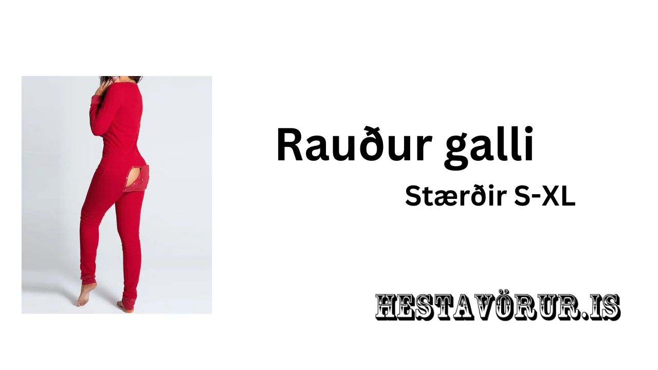 Rauður galli - Hestavörur
